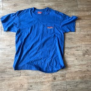 Blue vintage unlimited Marlboro shirt 
Size: XL